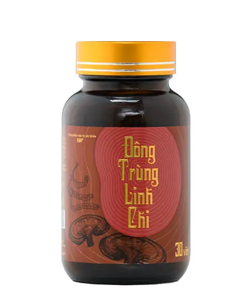Viên uống Đông trùng Linh chi True Natural (30 viên)